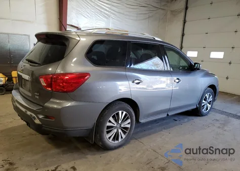 2017 Nissan Pathfinder S z USA, uszkodzony, nr VIN 5N1DR2MM2HC693563